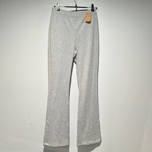 Gray Flared Pants